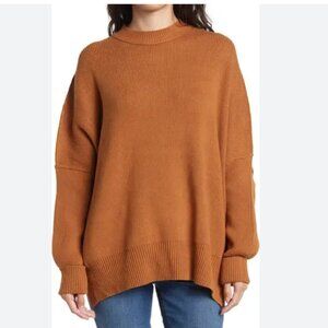 Free People Easy Street Tunic in Burnt Orange Size XS